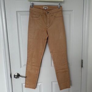 L'AGENCE High-Rise Jeans in Warm Tan BODY SHAPER‼️